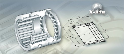 INA NX35Z轴承图纸